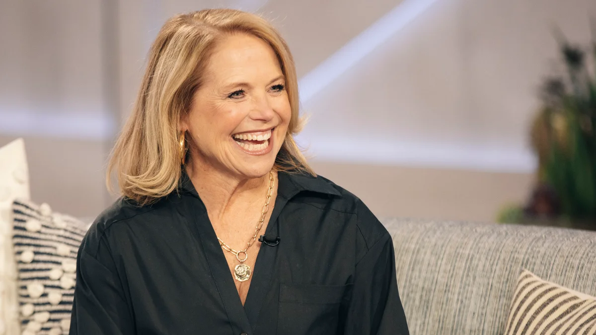 Weiss Eubanks/NBCUniversal/NBCU Photo Bank via Getty Images | Katie Couric on an episode of “The Kelly Clarkson Show.”