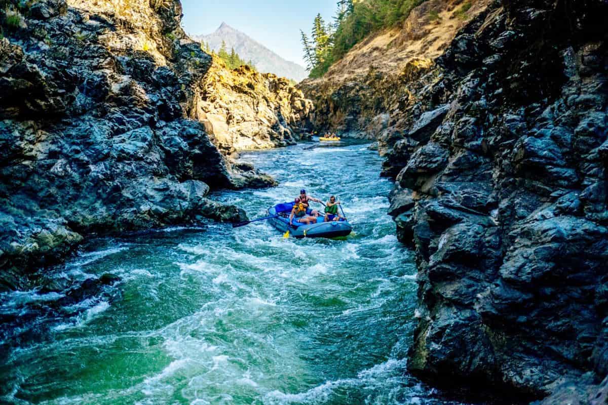 Rafting Through Mule Creek Canyon | Photo by Nate Wilson Photo