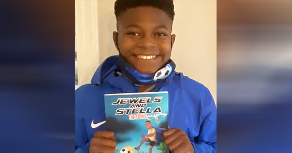 12-Year Old Boy Makes History, Publishes Book About Black Superhero