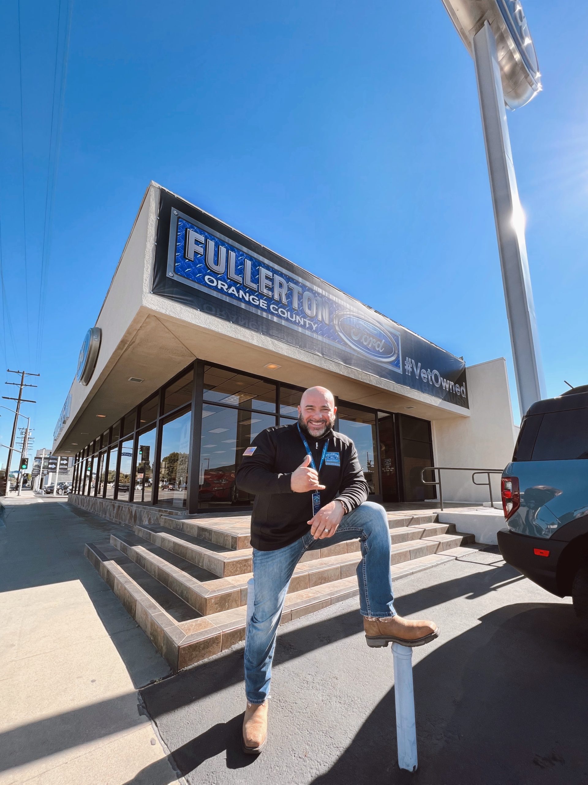 Abraham Razick, Owner, Fullerton Ford Orange County, U.S. Marine Veteran