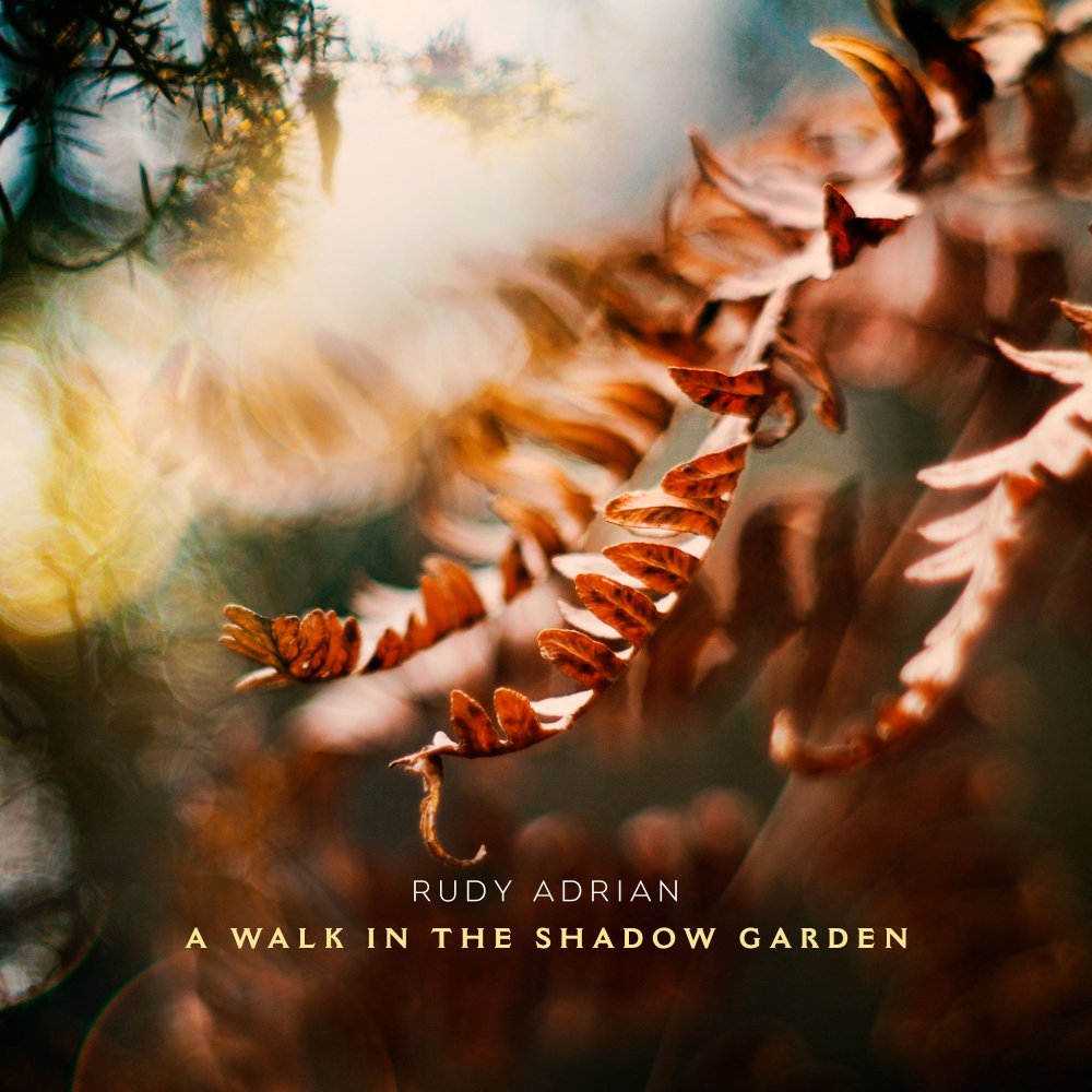 A Walk In the Shadow Garden is Rudy Adrian's 8th album for Spotted Peccary Music; his masterful ambient electronic music is inspired by nature; it is available as a CD, and in 24-BIT Audiophile, CD Quality Lossless Download, and MP3 streaming formats.