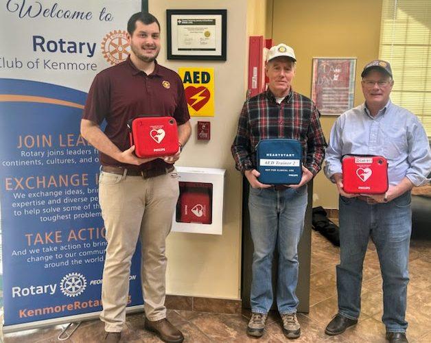 Rotary Club of Kenmore Partners with Cardiac Crusade To Save Lives by Registering AED Locations